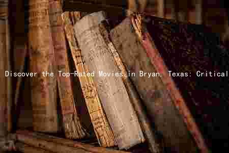 Discover the Top-Rated Movies in Bryan, Texas: Critical Acclaim, Audience Reception, Special Events, and Ticket Prices